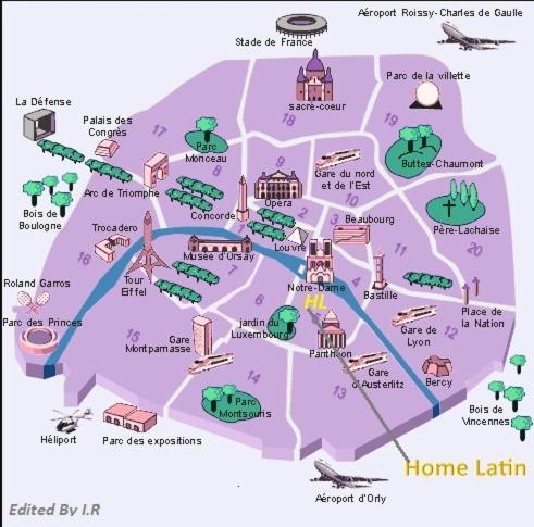 Home Latin Paryż Zewnętrze zdjęcie